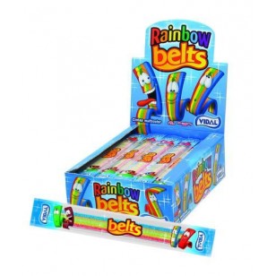 Vidal Rainbow Belts Frizz Wrapped (Box 150pcs)